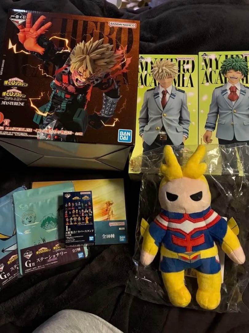 早い者勝ち 僕のヒーローアカデミア　一番くじ　紡がれる思いフィギュアセット