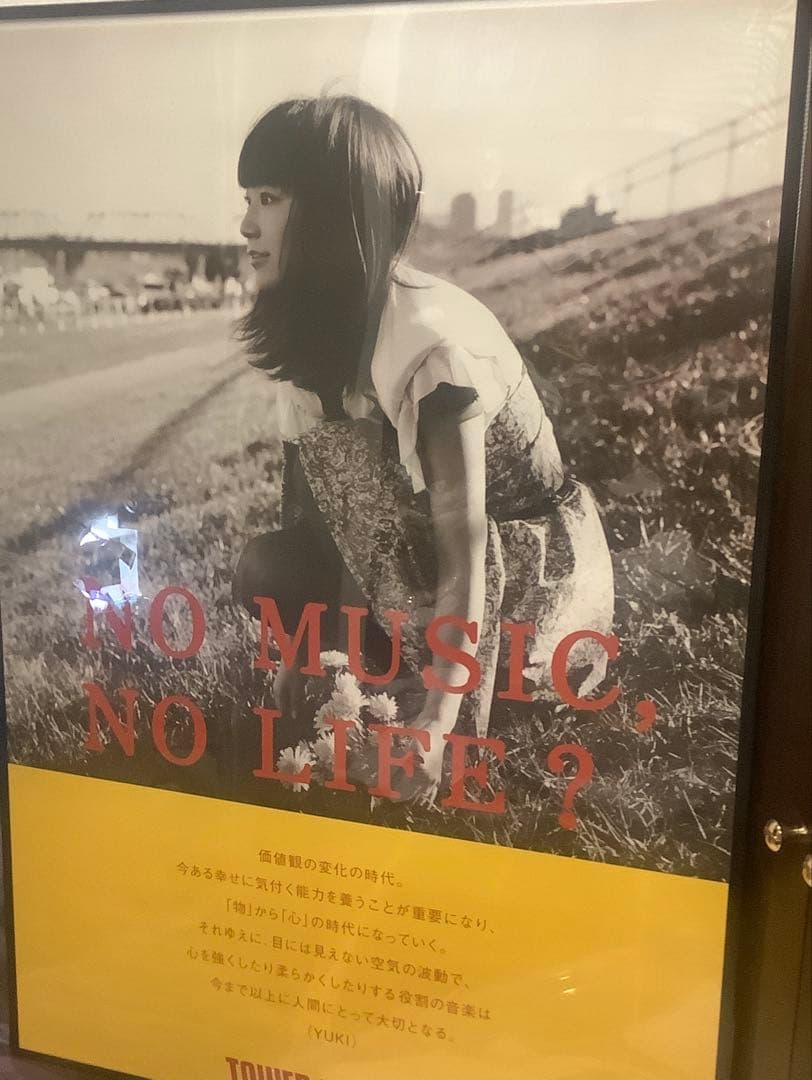 【貴重】YUKI ジュディアンドマリー　タワレコポスター　美品 2026年最新】judy and mary ポスターの人気アイテム - メルカリ