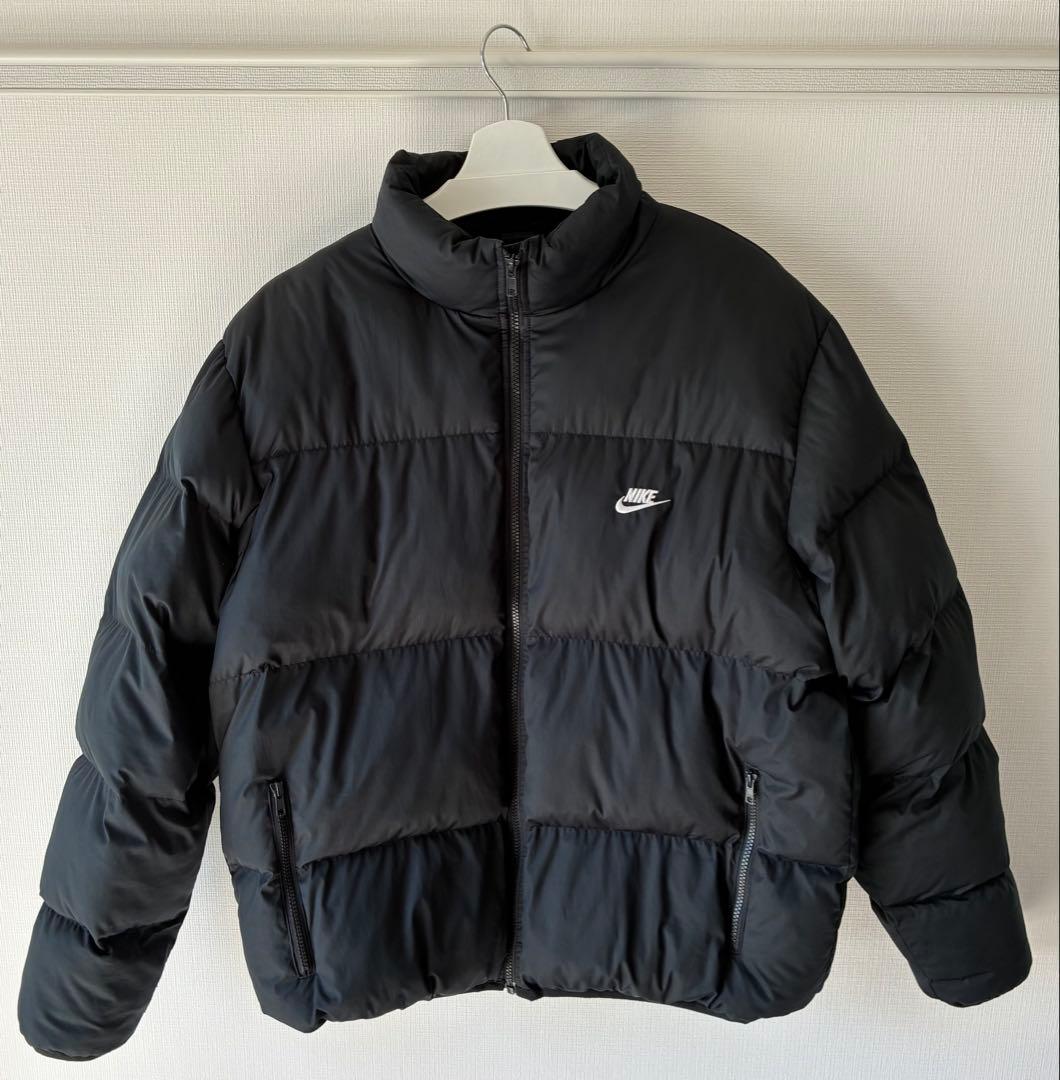 Nike ブラック ダウンジャケット XL - メルカリ
