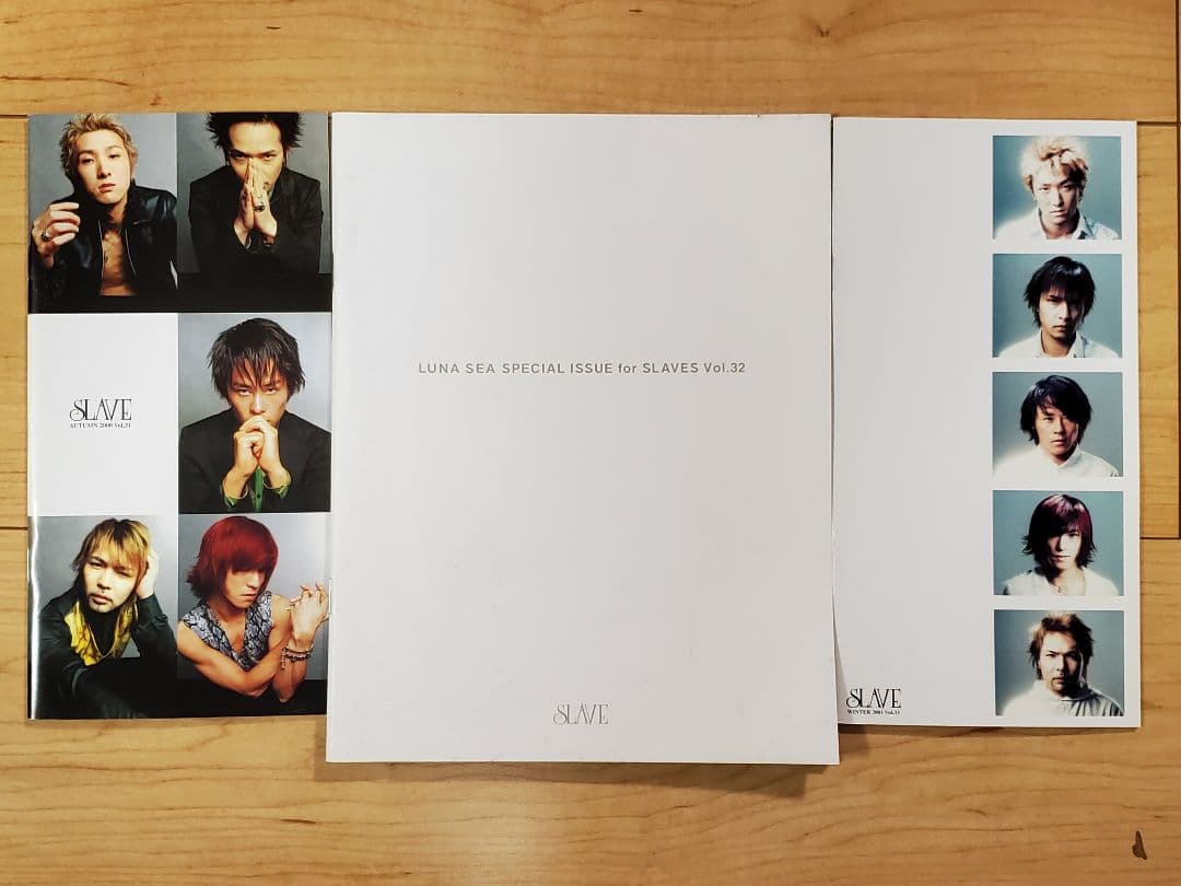LUNA SEA ファンクラブ「SLAVE」会報 vol.1～vol.33 - メルカリ