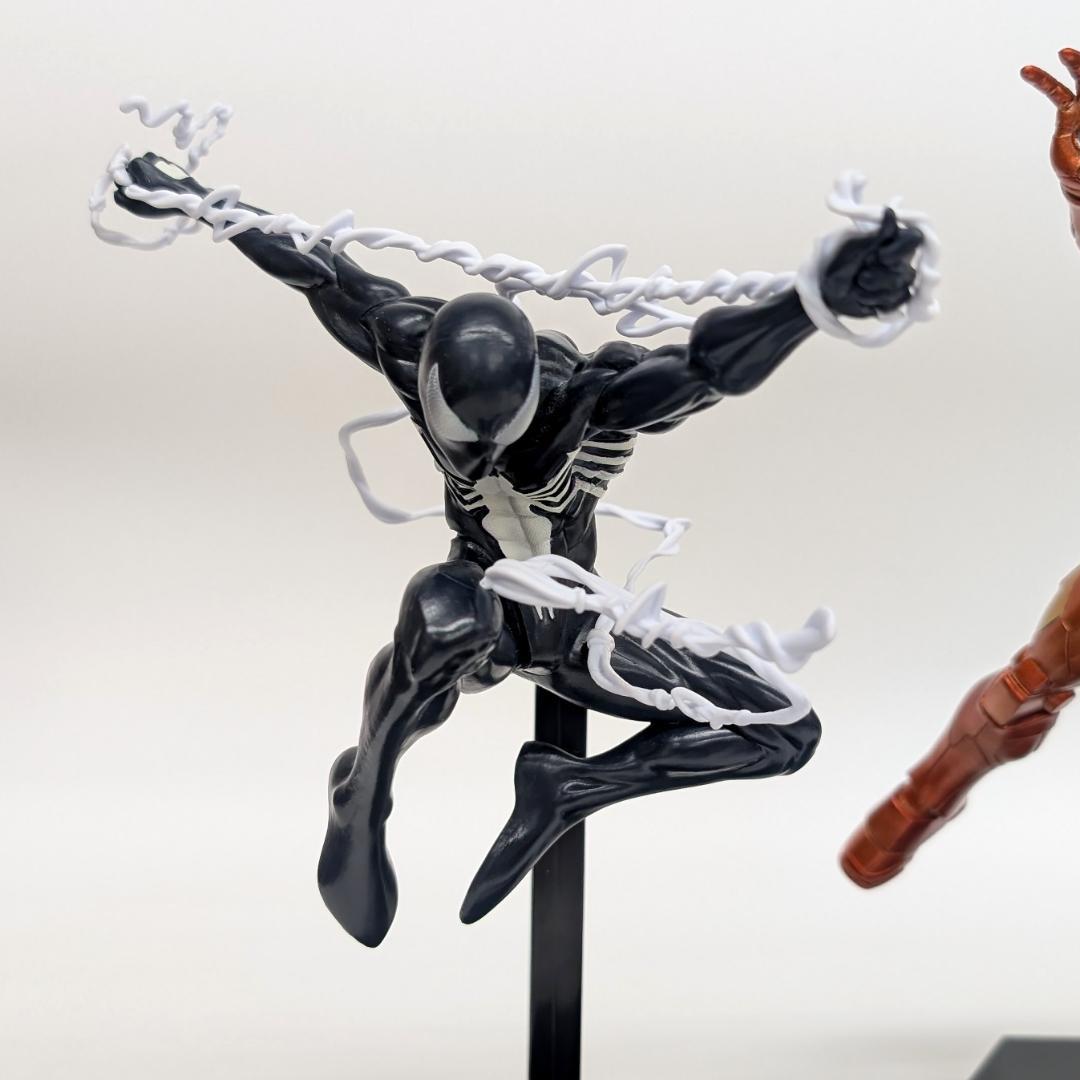 MARVEL ブラックスパイダーマン アイアンマン フィギュア まとめ売り