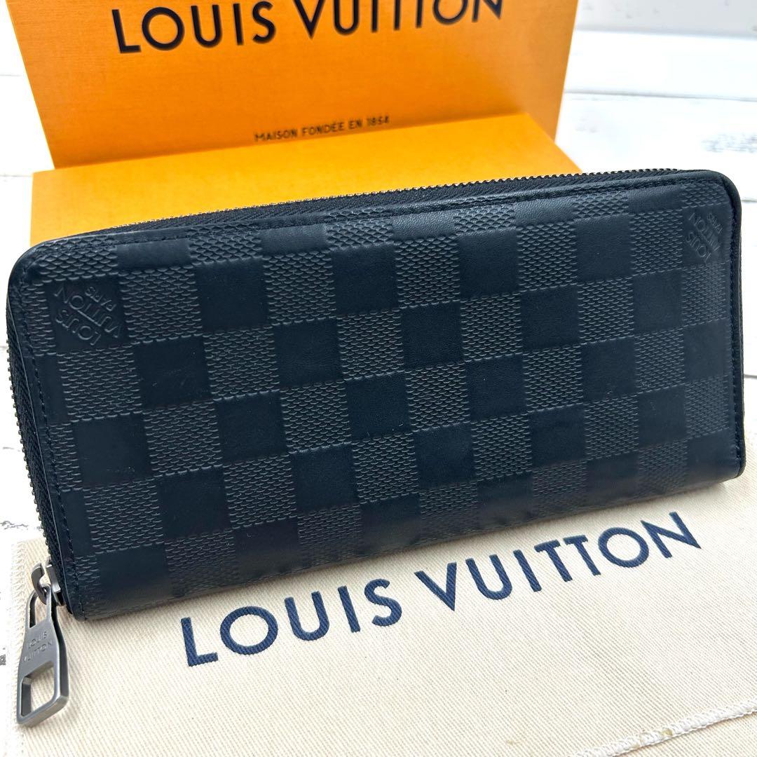 【♡】ルイヴィトン ダミエ アンフィニ ジッピーウォレット ヴェルティカル ルイ・ヴィトン ダミエ アンフィニ ジッピーウォレット ヴェルティカル