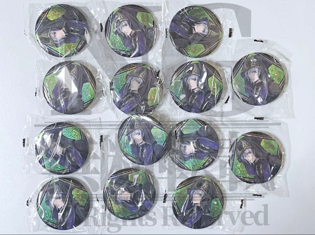 ツイステッドワンダーランド カプセル缶バッジコレクション シルバー