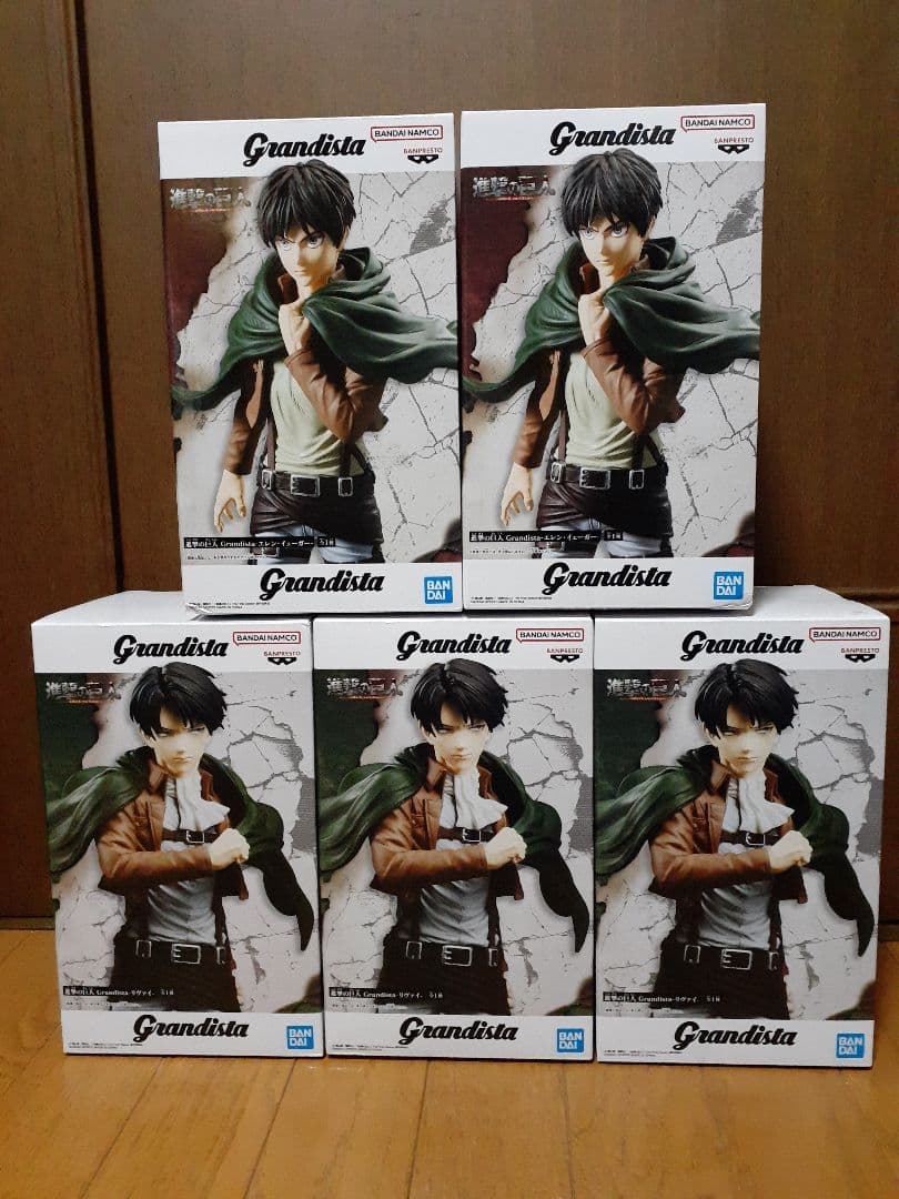 進撃の巨人フィギュアセット