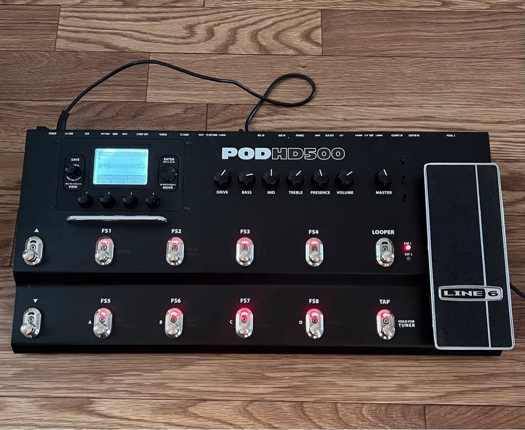 Line6 PODHD500 マルチエフェクター バンド ギター ベース 軽音