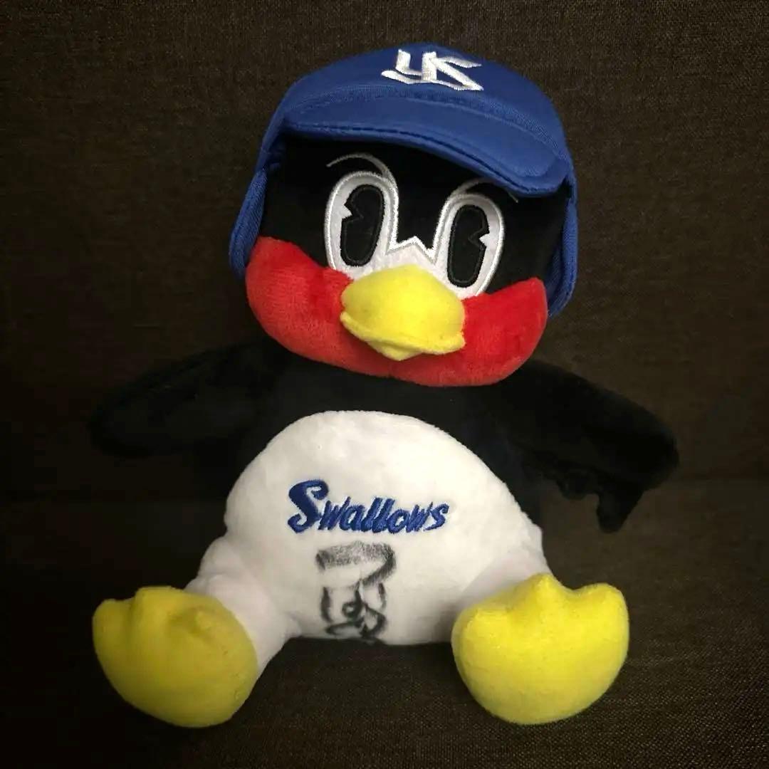 サイン入り お座りつば九郎小 ヤクルトスワローズ - メルカリ