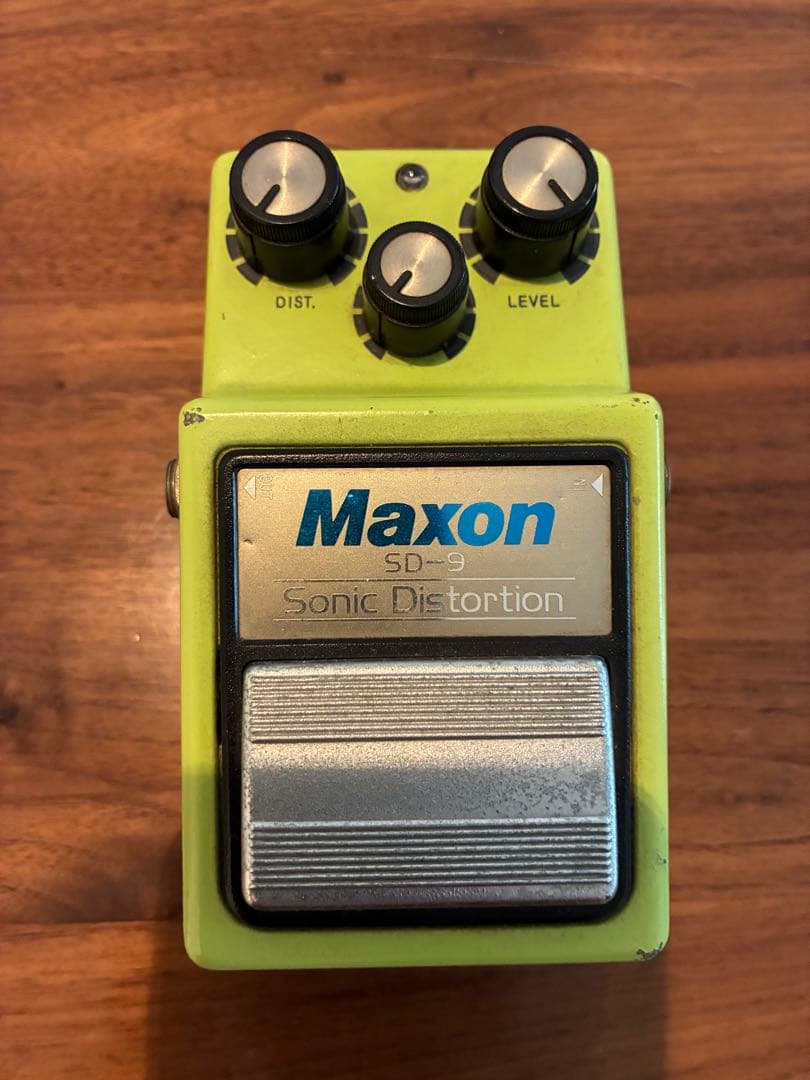 Maxon SD-9 ビンテージ 1983年 白ラベル JRC4558D 艶あり