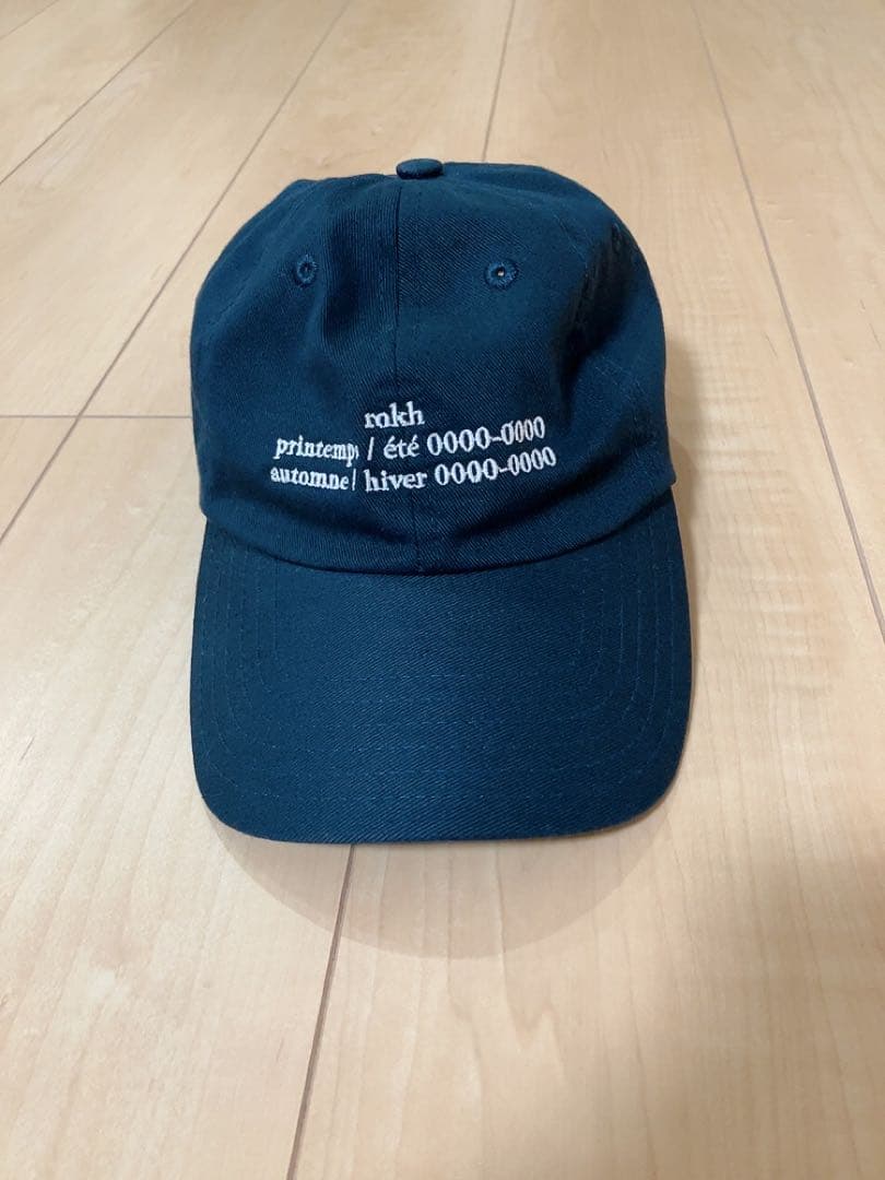 rokh ロク　キャップ ネイビー