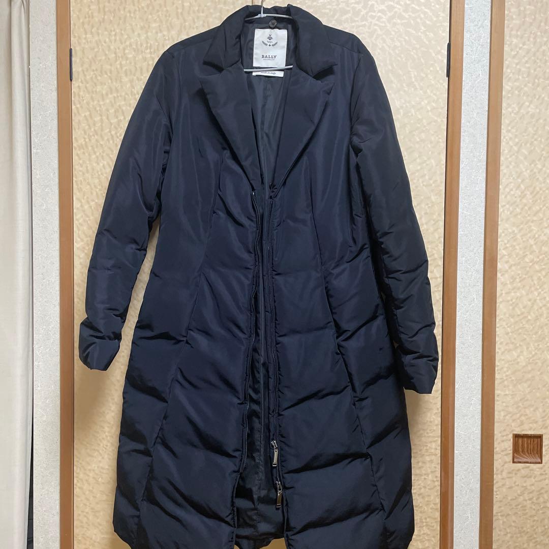 BALLY ファー付きロングダウンコート スウィングル SWINGLE FOXファー付エレガンスロングダウンコート
