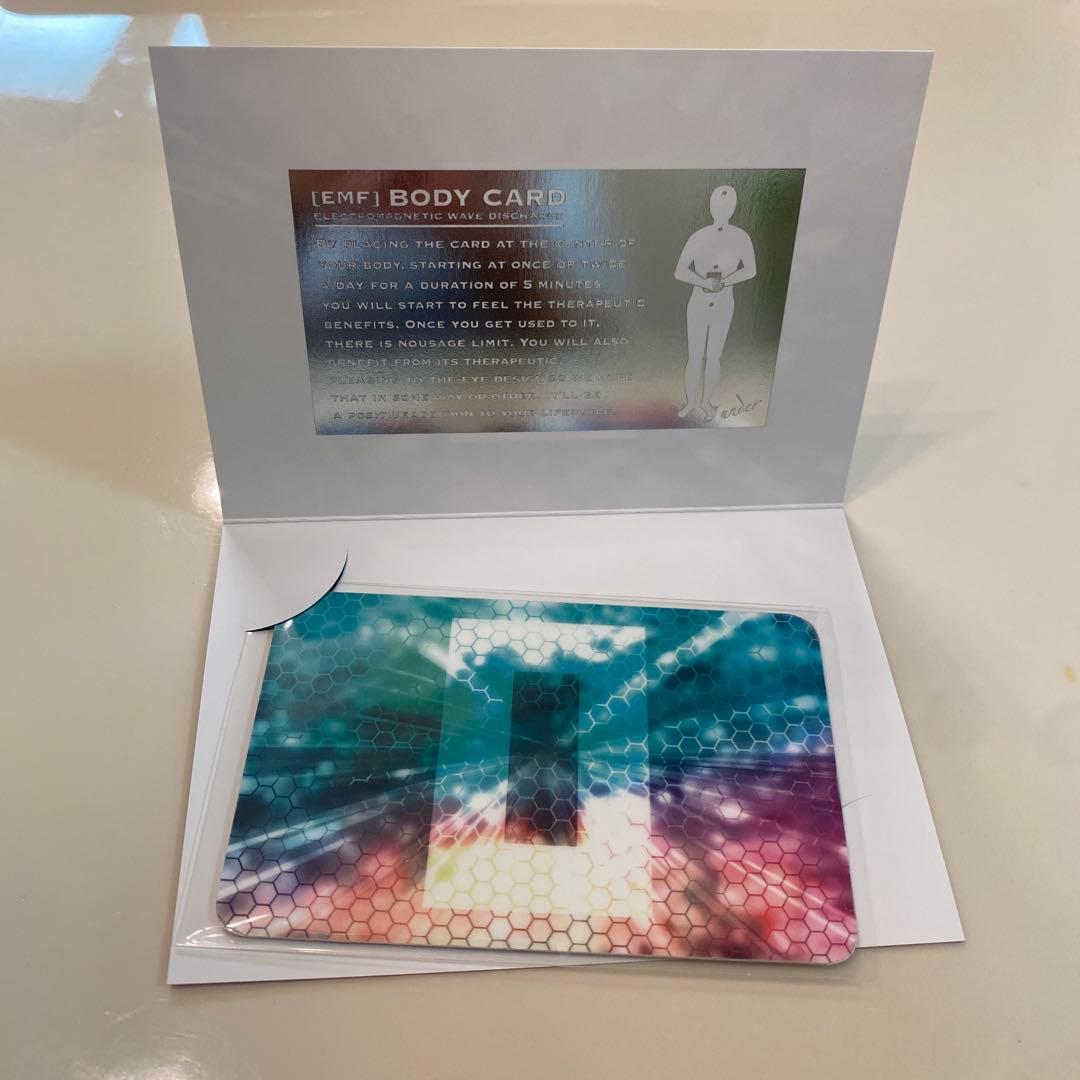 お値下げ不可‼️☆電磁波本舗☆電磁波放電カードGREEN 1枚 電磁波対策