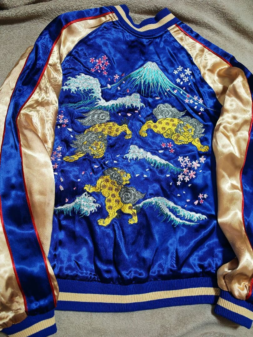 JAPANESQUE 2面用 美品 未使用近 日本限定 スカジャン unisex