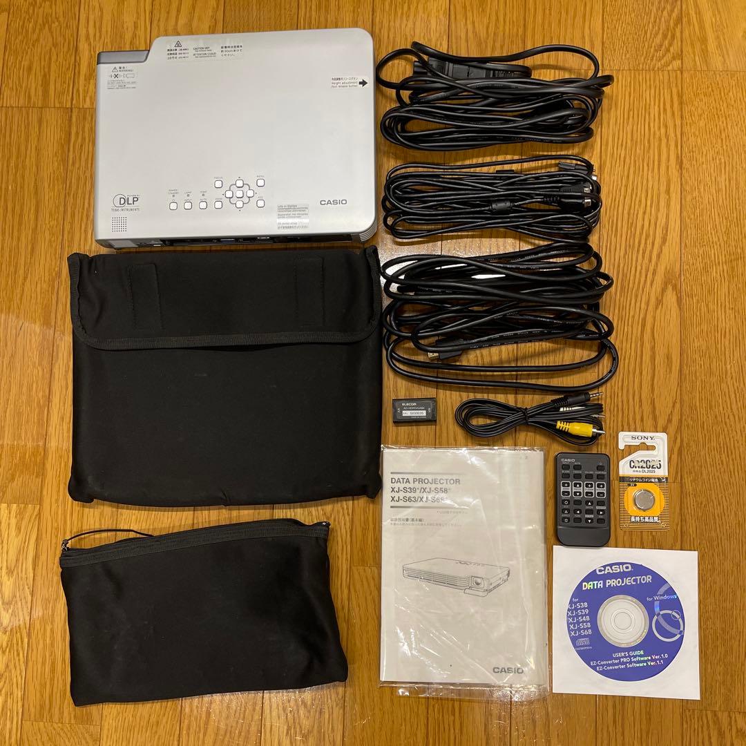 CASIO DLP方式高輝度3500ルーメン カシオプロジェクターXJ-S68 - メルカリ