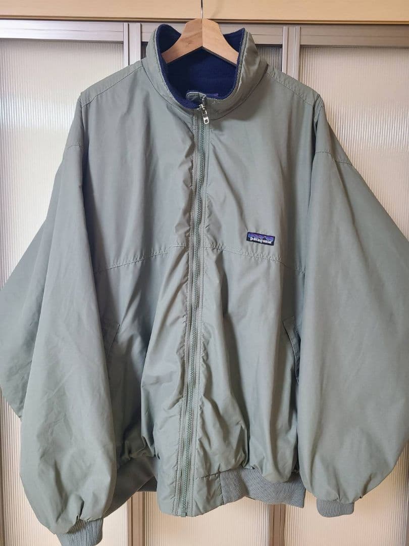 極美 90s パタゴニア シェルドシンチラ カーキ XXL
