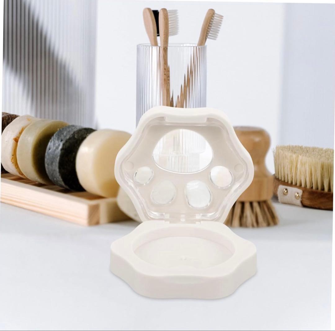 PAMINGONO 3個 アイシャドウ収納トレー ホワイト 肉球 - メルカリ