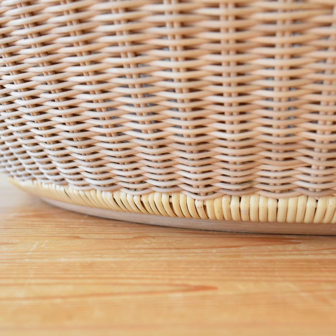 YMK長岡 剣持勇 ラウンジチェア アームレスチェア ラタン 籐 - メルカリ