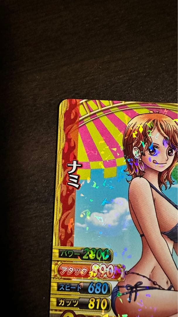 ワンピースベリーマッチ クルーカード ナミ 水着 レア - メルカリ