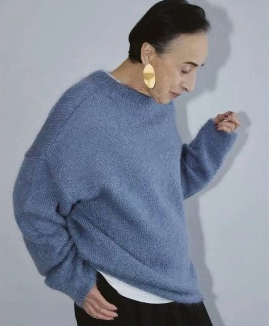 トップス Kid Mohair Knit / TODAYFUL