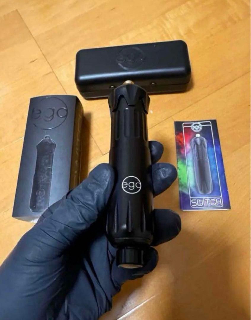 【タトゥーマシン】EGO Switch V2 Pen We unbox, set-up and review the EGO Rotary Switch V2 tattoo
