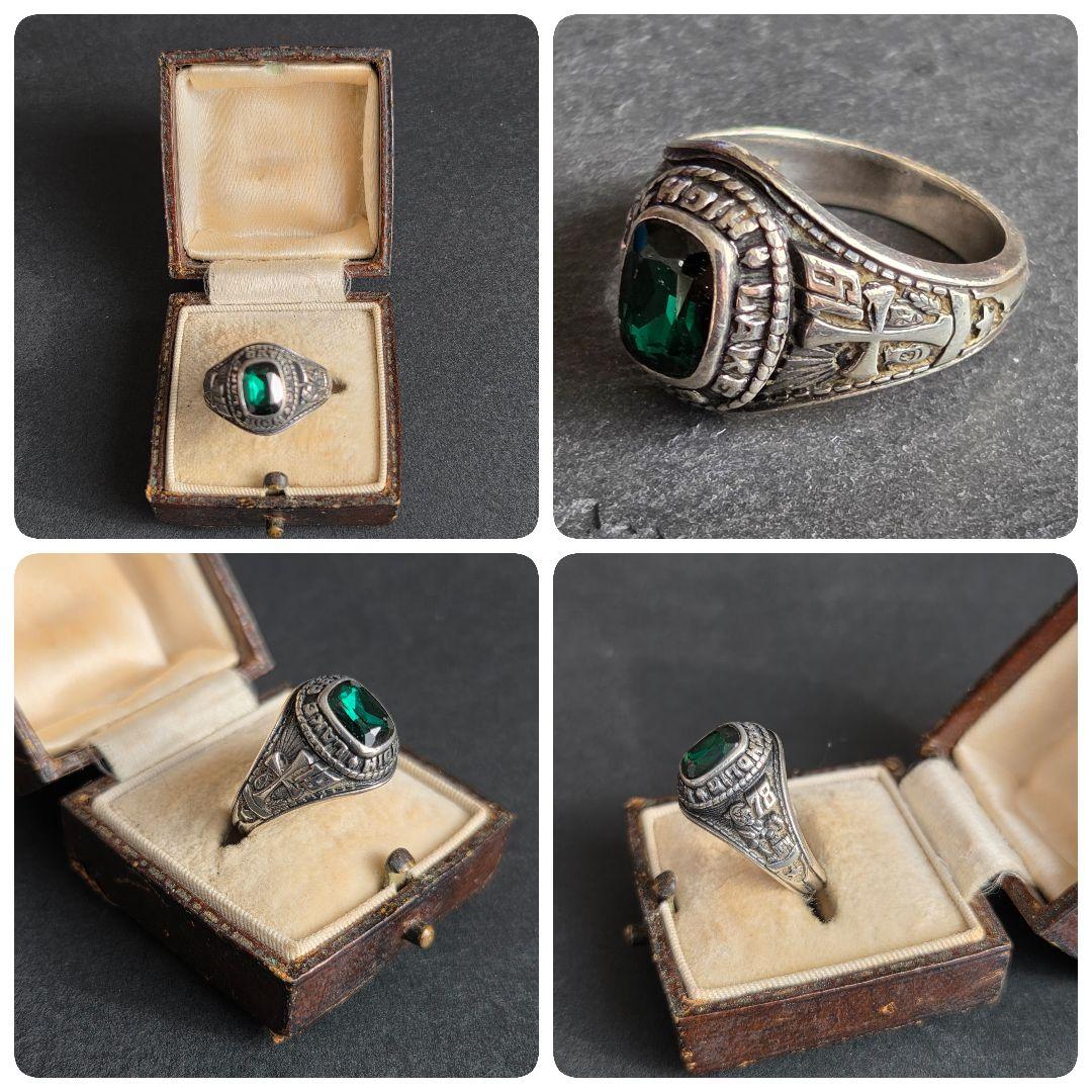 シルバー製 Jostens カレッジリング 1978年 11.5号 STER刻印 - メルカリ