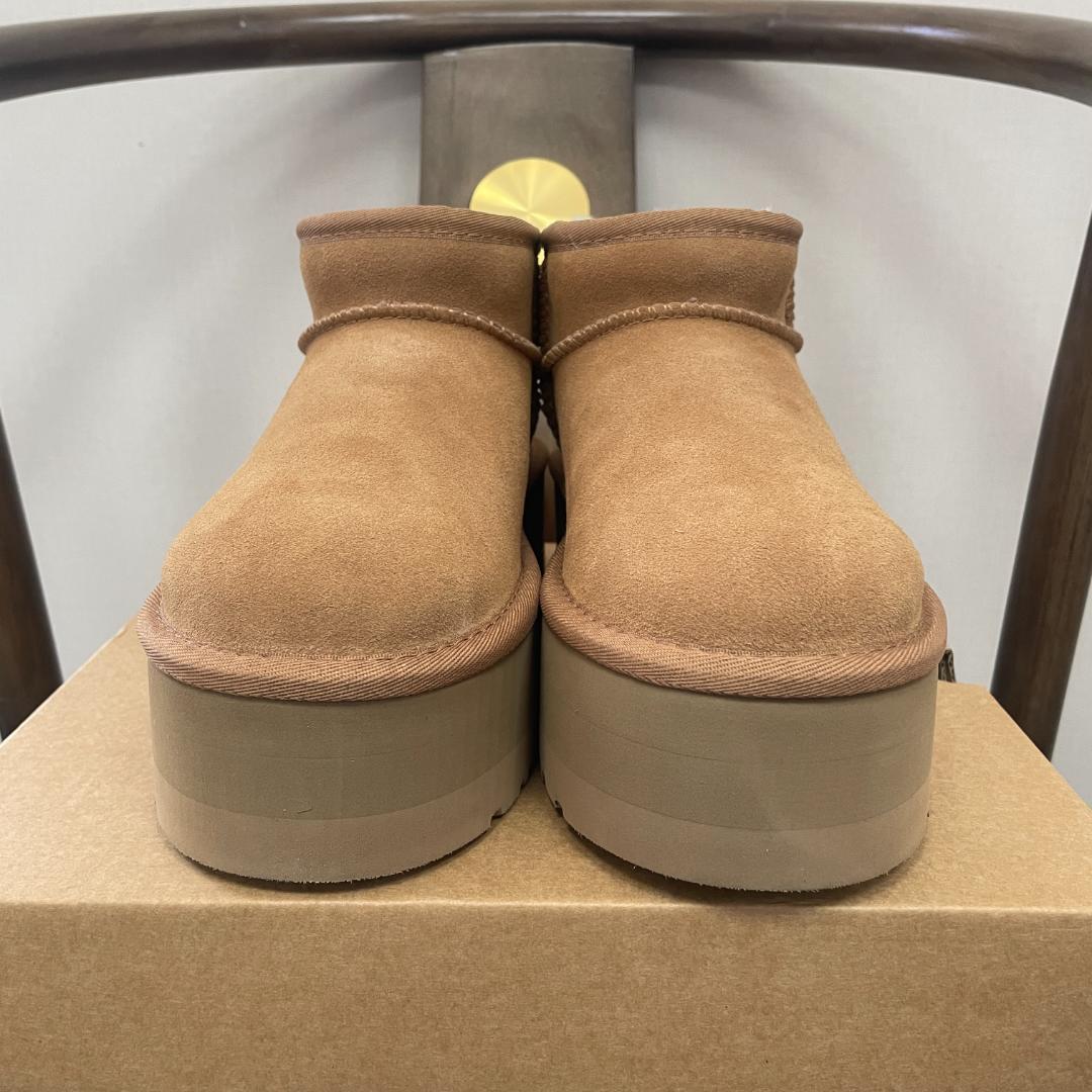 UGG クラシック ウルトラ ミニ プラットフォーム 厚底ブーツ 26cm