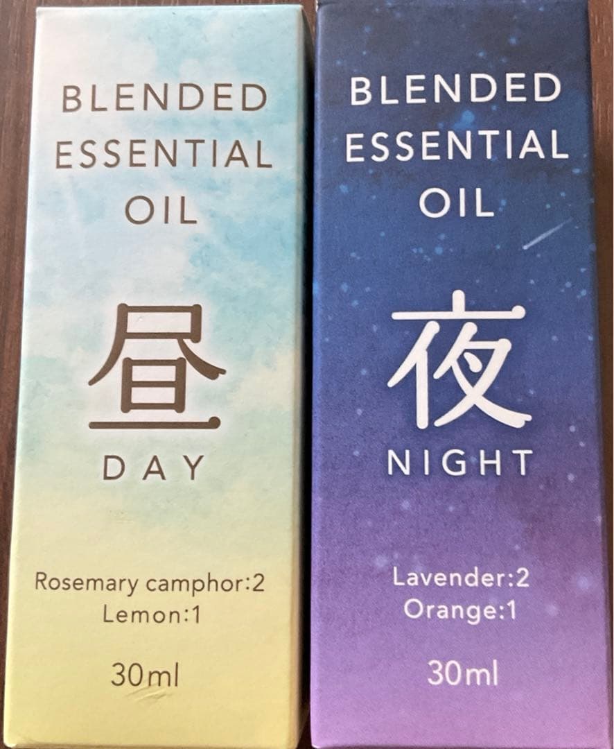 生活の木　昼ブレンドと夜ブレンドエッセンシャルオイル30ml 新品未開封