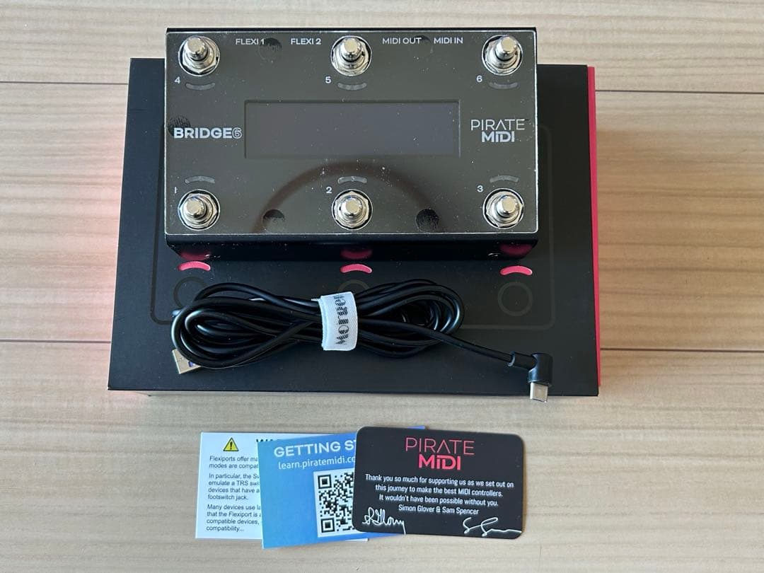 BRIDGE6 PIRATE MIDI コントローラー - メルカリ