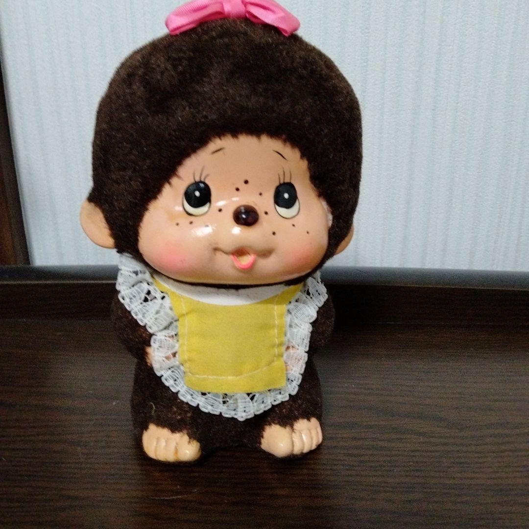 当時物】陶器 モンチッチ 貯金箱 MONCHHICHI 昭和レトロ セキグチ