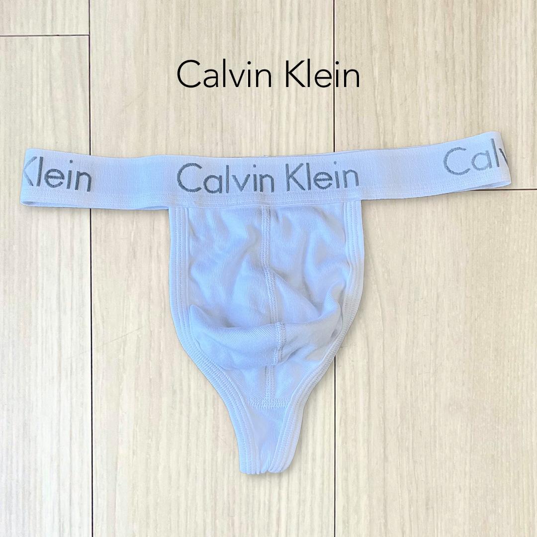 専用 カルバンクライン Tバック メンズ M コットン100% 下着 Thong
