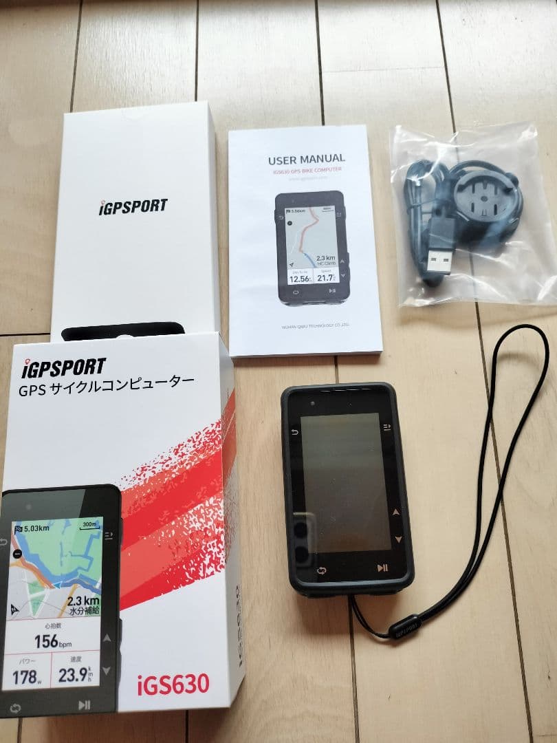 iGPSPORT iGS630 GPSサイクルコンピューター本体