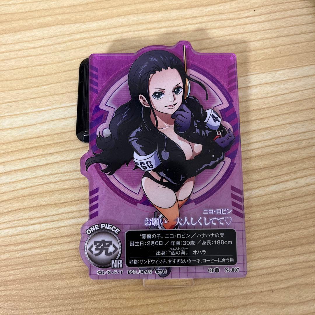 ONE PIECE アクリルスタンド ルフィ ロビン セット - メルカリ