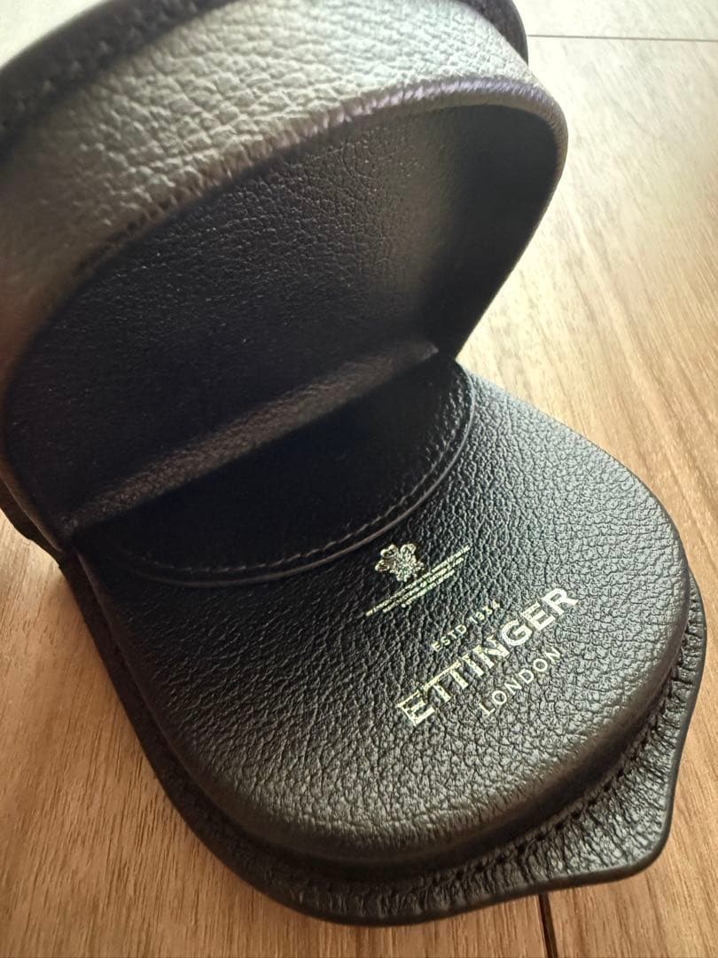 ETTINGER /エッティンガー 馬蹄型小銭入れ 新品未使用 三越購入日本