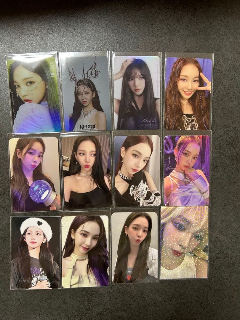 aespa カリナトレカ12枚セットまとめ売り