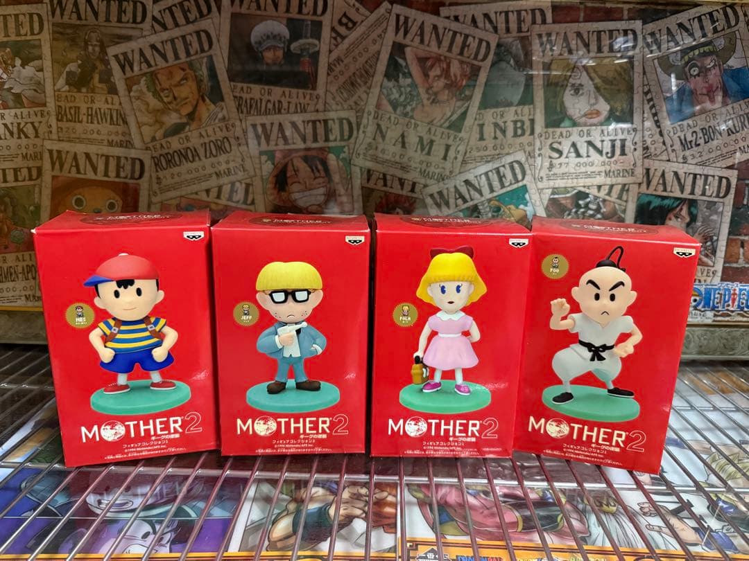 MOTHER 2 コレクションフィギュア 4体セット　開封品　Nintendo 2026年最新】mother フィギュアコレクション ニンテンの人気アイテム