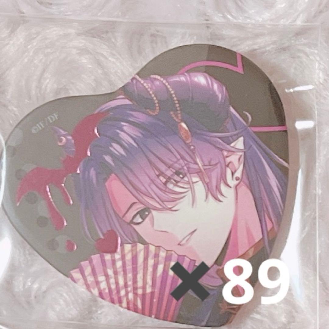 ウロ 乙女道士 ハート缶バッジ オトふゆ オトメイトマーケット 89点セット