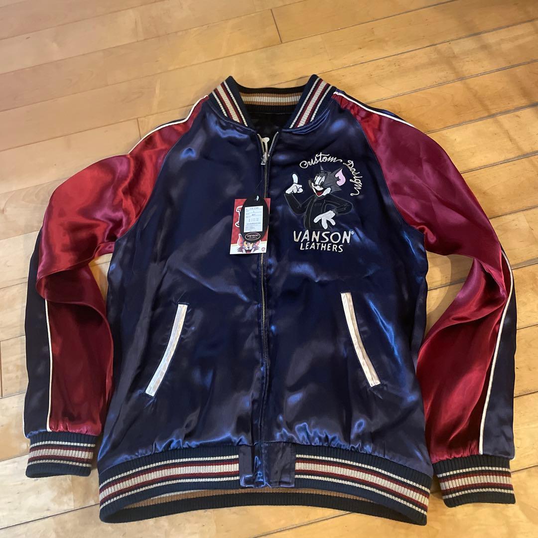 VANSON LEATHERS スカジャン バックス・バニー トム・ジェリー