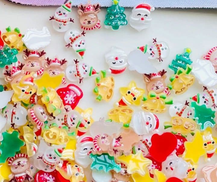 商品説明必読!!3D☆クリスマスネイルパーツ❤︎