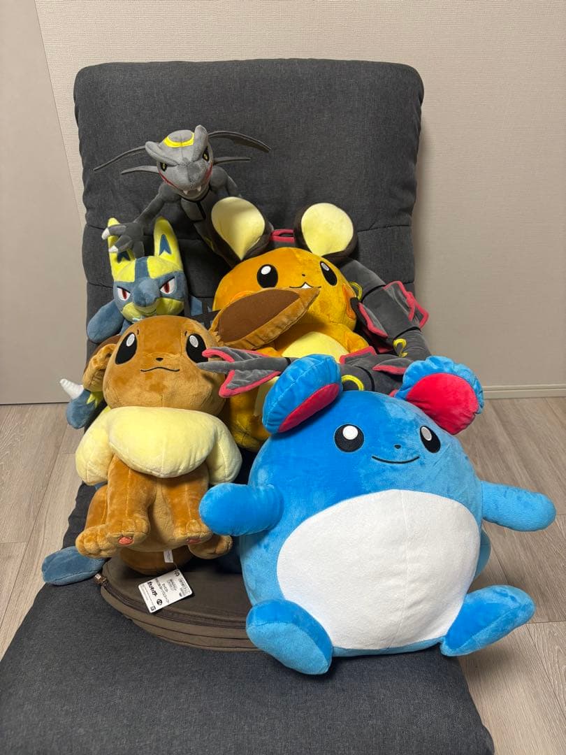 ポケモン ぬいぐるみマスコット 5体セット - メルカリ