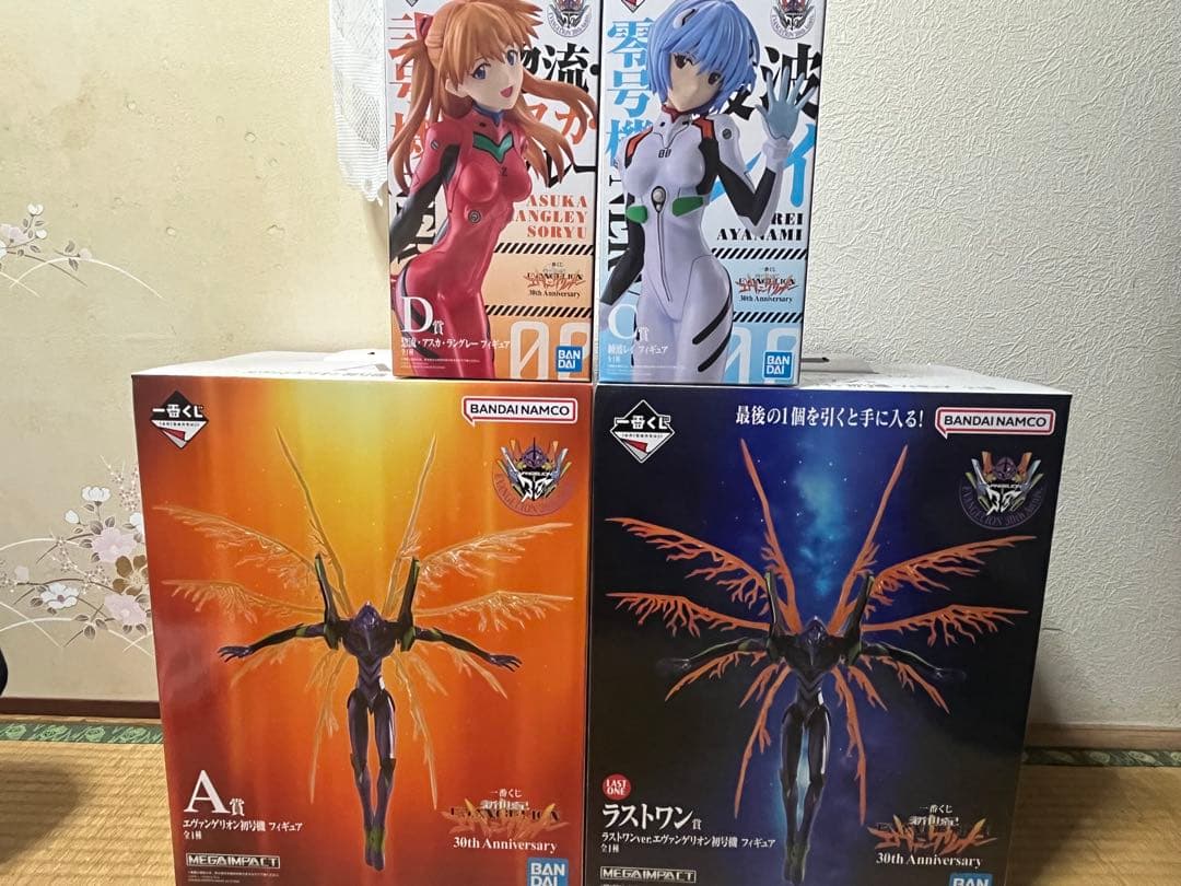 エヴァンゲリオン 一番くじ フィギュア