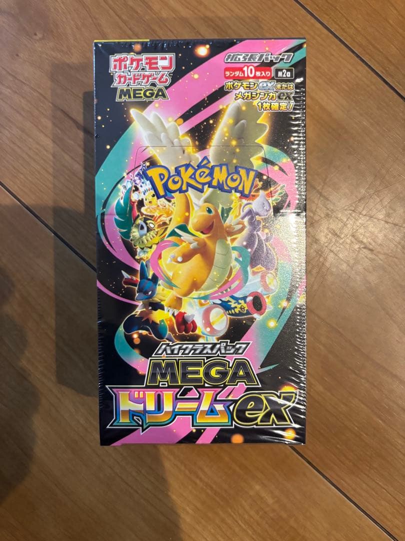 ポケモンカード MEGA ドリームEX BOX シュリンク付き！ Pokemon（ポケモン） 新品 在庫あり MEGAドリームex 1BOX シュリンク