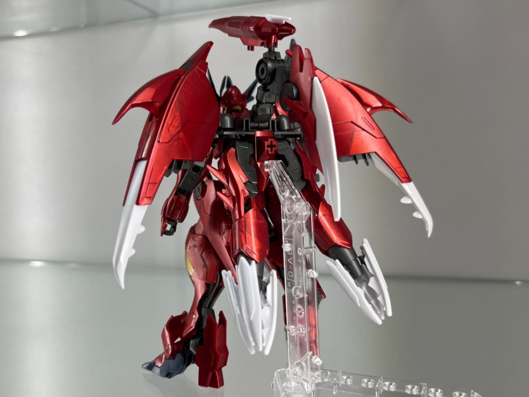 HG ガンダムアメイジングバルバトスルプス メタリック 組立済 加工有