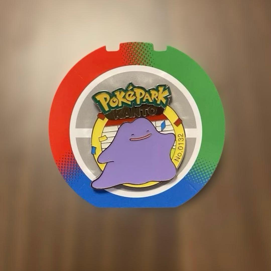 ポケパーク カントー】メタモン ピンバッジ ピンズ - メルカリ