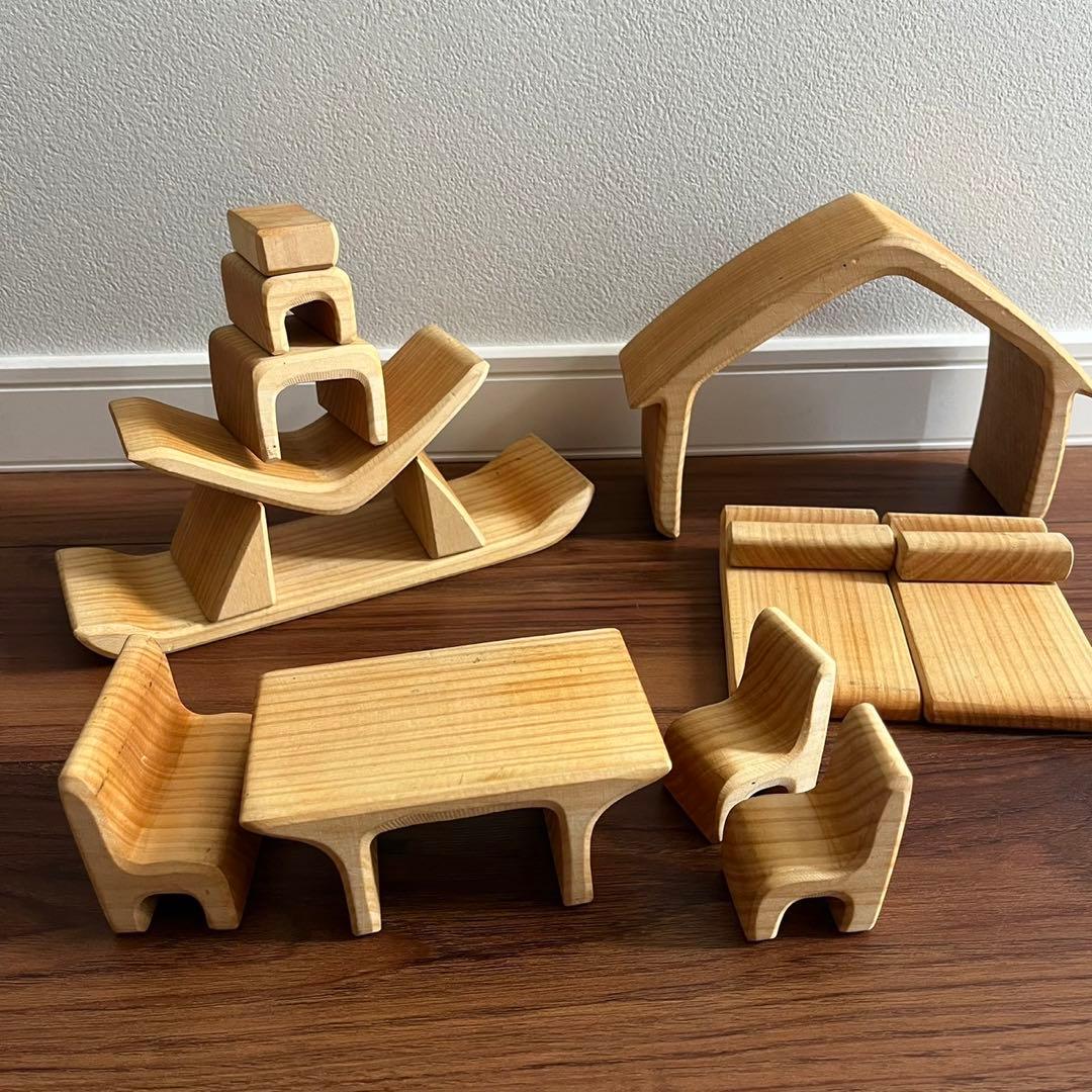 グリュックスケーファーケーファー おうちの積み木 ナチュラル - メルカリ