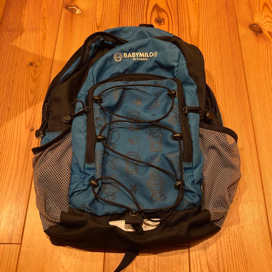 BABYMILO キャラクター柄リュック 青