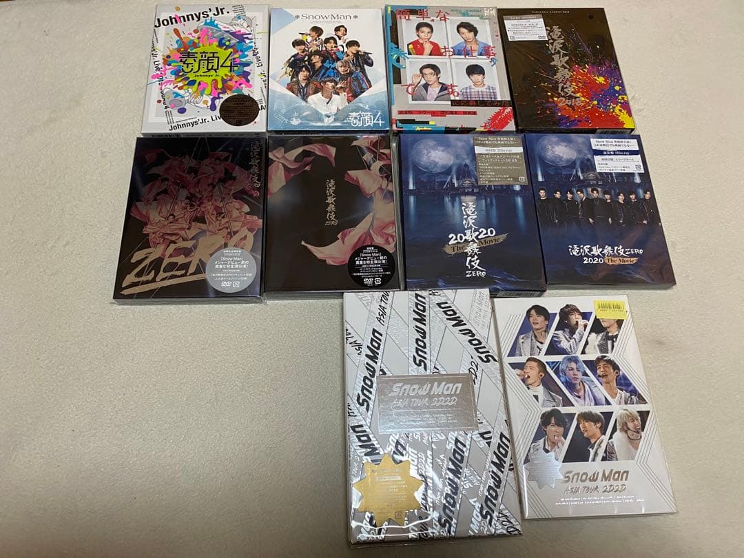 Man スノーマンDVD/Blu-ray まとめ売り 美品 SnowMan 40点 CD DVD又はBlu-ray まとめ売り｜Yahoo!フリマ（旧