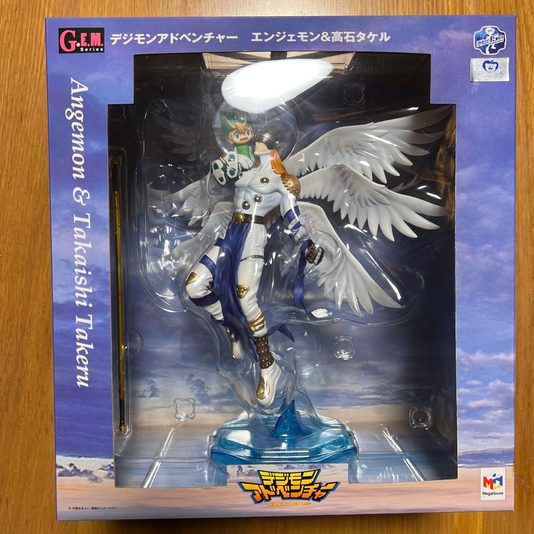 G.E.M.シリーズ デジモンアドベンチャー エンジェモン&高石タケル