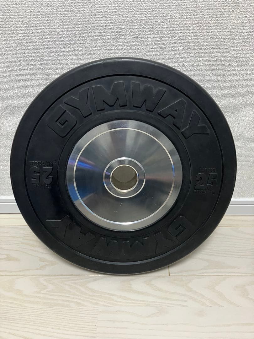 GYMWAY 25kg ウエイトプレート ①