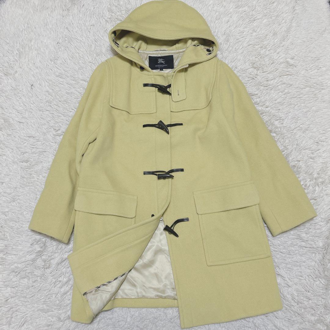 超希少15号✨バーバリーロンドン ダッフルコート ヘリンボーン ヘリンボーン✨バーバリーロンドン ダッフルコート ロング丈 ノバ