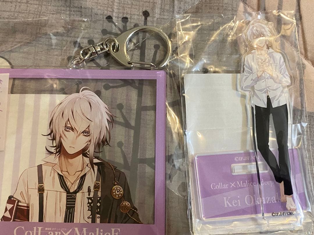 劇場版 Collar×Malice フレーム風アクリルキーホルダーアクスタ岡崎契