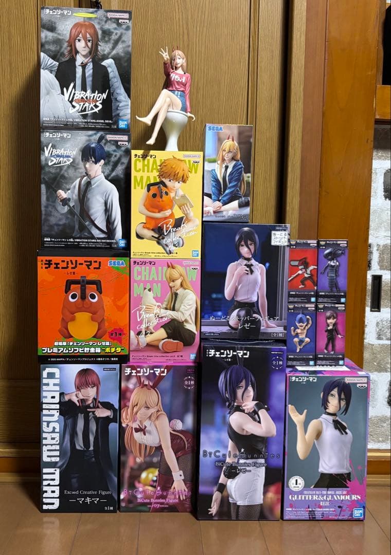 最新 他　チェンソーマン　プライズフィギュア　まとめ売り　レゼ　パワー　デンジ