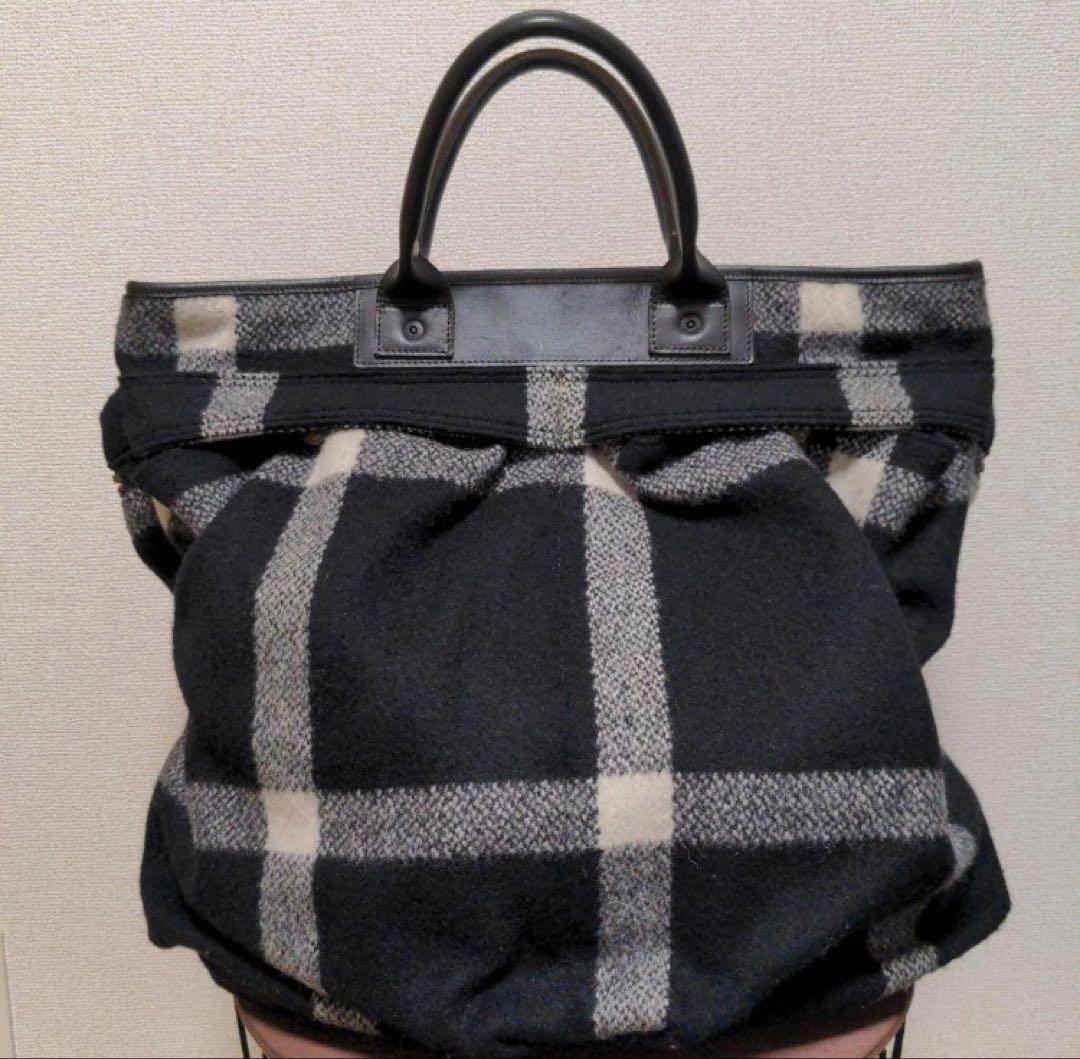 NEIGHBORHOOD×PORTER ブロック　チェック　バック